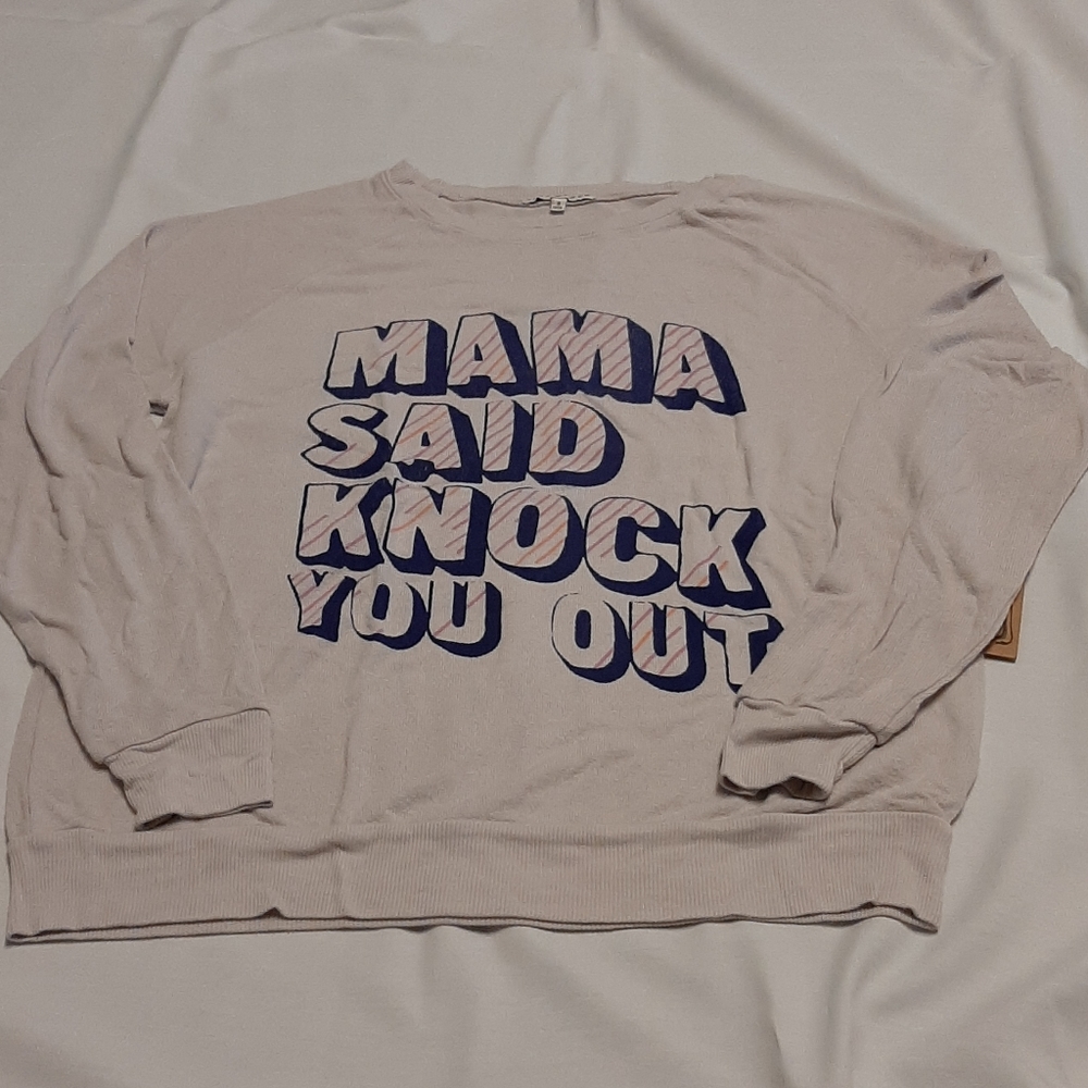 Lyrix sweat shirt